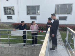 集團紀委調研區污水公司