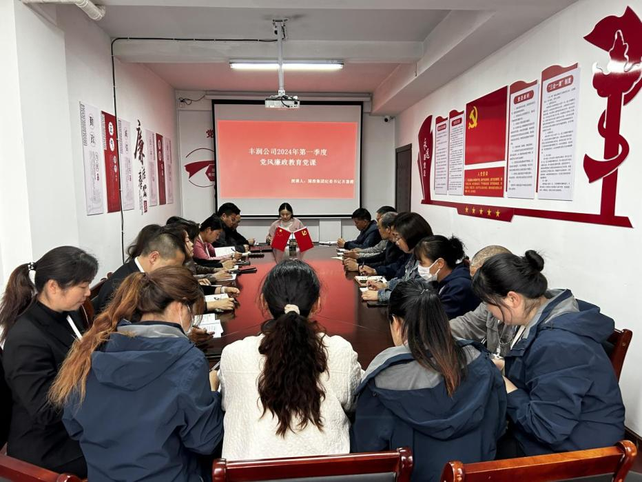 廉政黨課進(jìn)支部 廉潔意識(shí)入人心